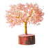 Pushkar Rose Quartz Crystal Gemstones Tree 500 Bead 7-8 Inch